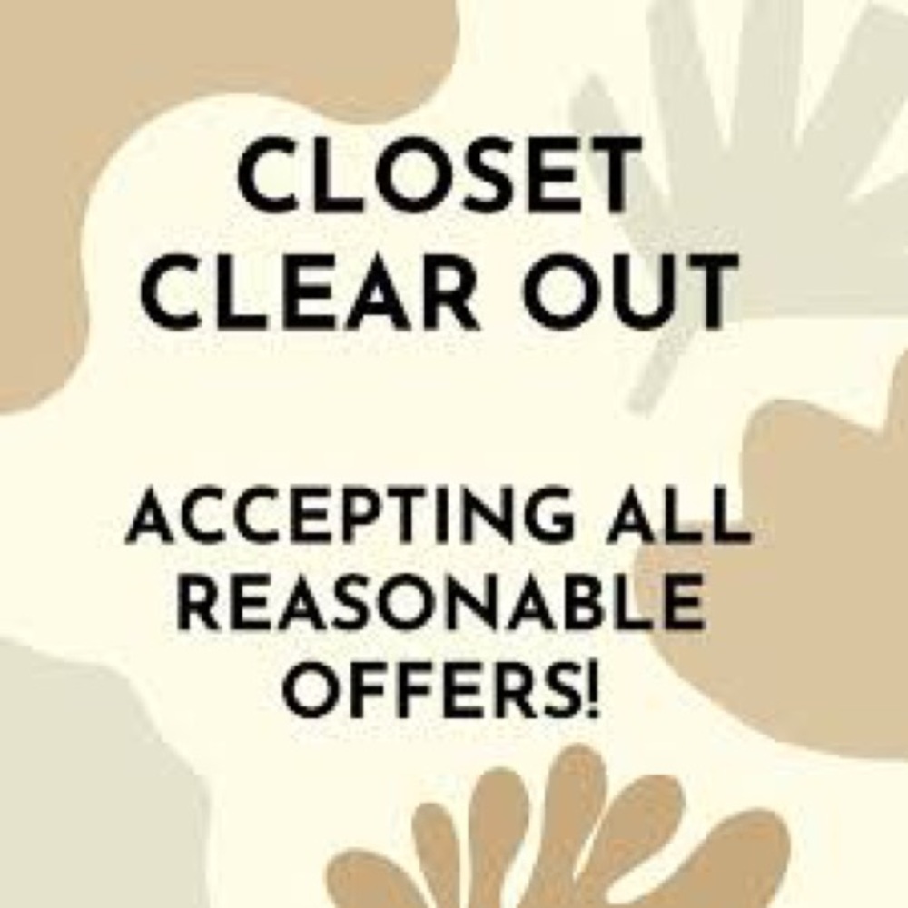 Accepting reasonable offers 💛